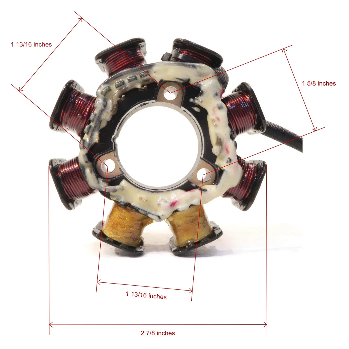 Ski Super SS, The ROP Sports Alternator, XI, STS, For Kawasaki Jet Marine Shop 1996 | Stator