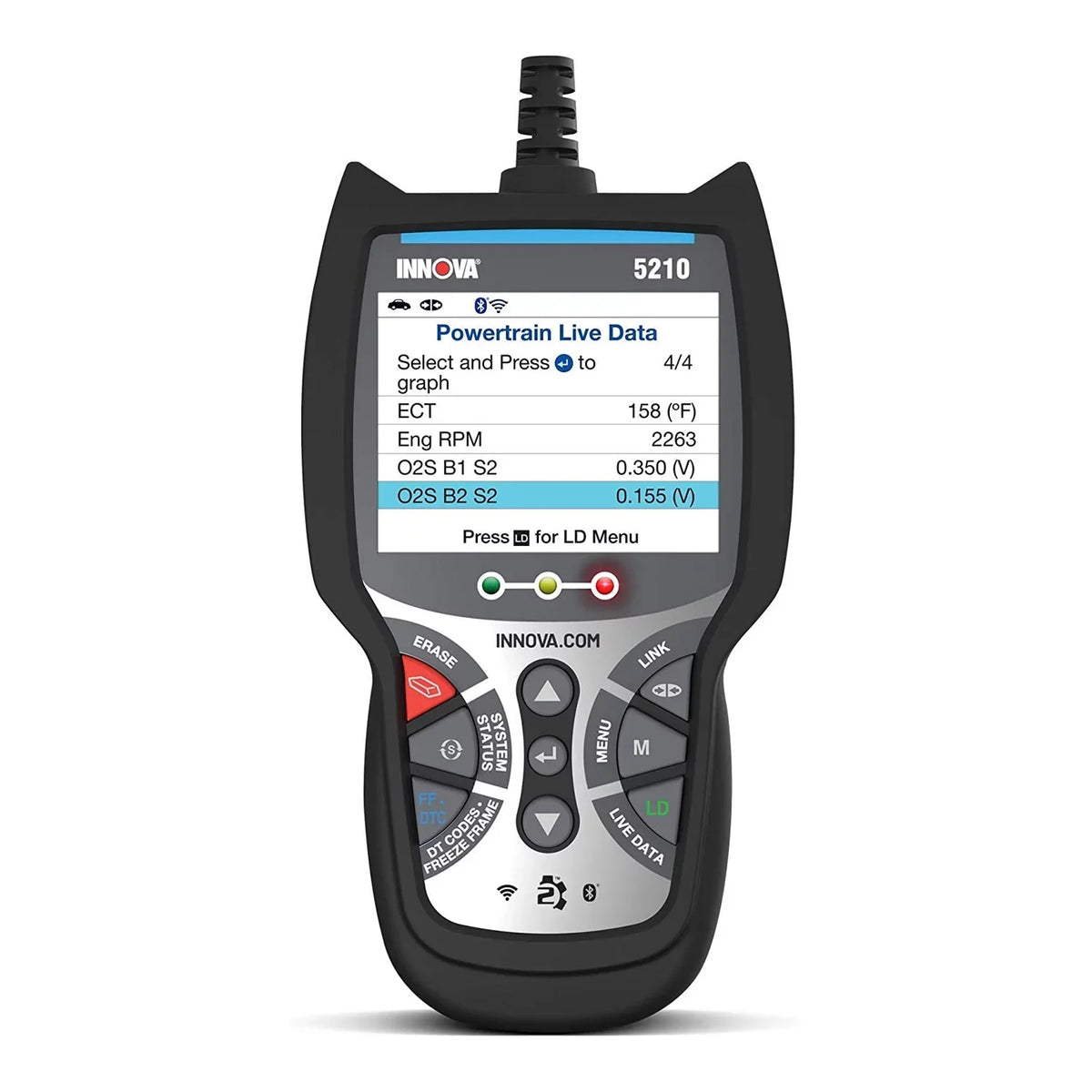 INNOVA 5210 Diagnostic Advisor Reader Code Bluetooth Automotive Tool CarScan