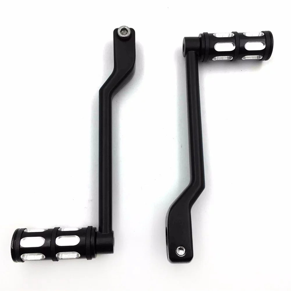 Black Shift Davidson Style 2008 Toe 011- Aluminum Pedal Motorcycle HTT- Heel and later Pegs Levers/Gear Shift Levers Trike Shifter For Harley w/