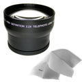 Micro Lens Direct Definition + Fiber Nikon Nwv P510 Cleaning 2.2x High Made By Lens Telephoto Coolpix Adapter Optics + Cloth