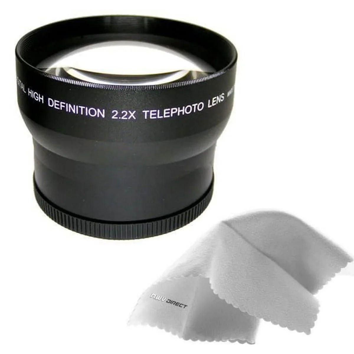 Micro Lens Direct Definition + Fiber Nikon Nwv P510 Cleaning 2.2x High Made By Lens Telephoto Coolpix Adapter Optics + Cloth