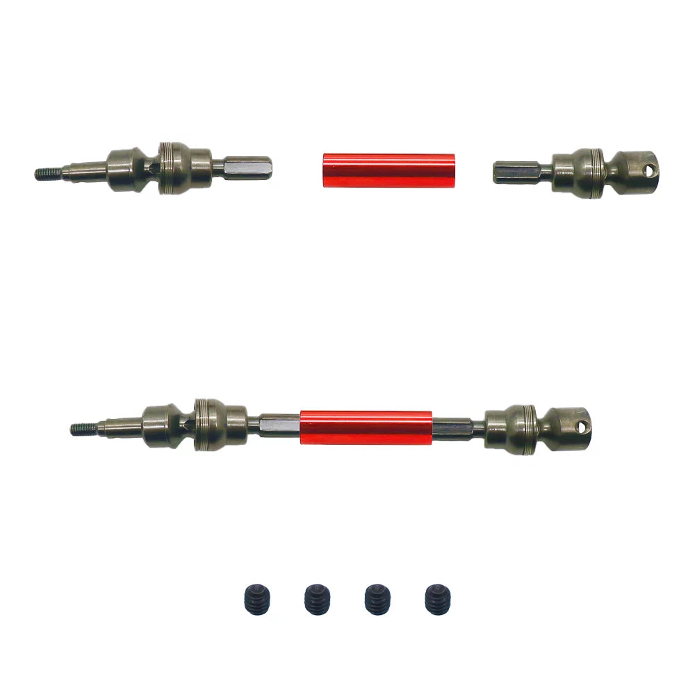 ARAC4041 Drive 1/10 Shaft GRANITE Alloy 2pcs 550 MEGA 3S Arrma RCAWD SENTON BLX For Vorteks
