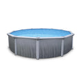 Rail 7-In Bluewave 18' Round Top With Pool Steel 52-In Martinique