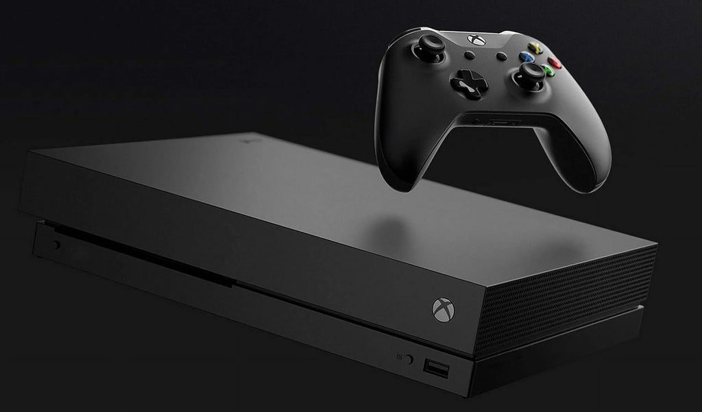 Gaming 1TB (Refurbished: Xbox Pre-Owned X AXTION BOLT Like With Controller Earbuds New) One With Black 2 Bundle Microphone + G9 Console