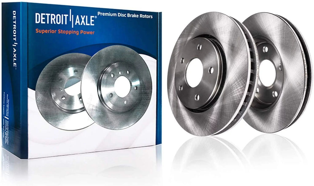 2005 02-05 - 2004 13.23'' Brake Replacement Kit Ceramic Ram Brake Pads Rotors Detroit 05-06 2006 1500, Durango, Dodge Calipers Brake Axle Brake 2003 2002 for Disc Front