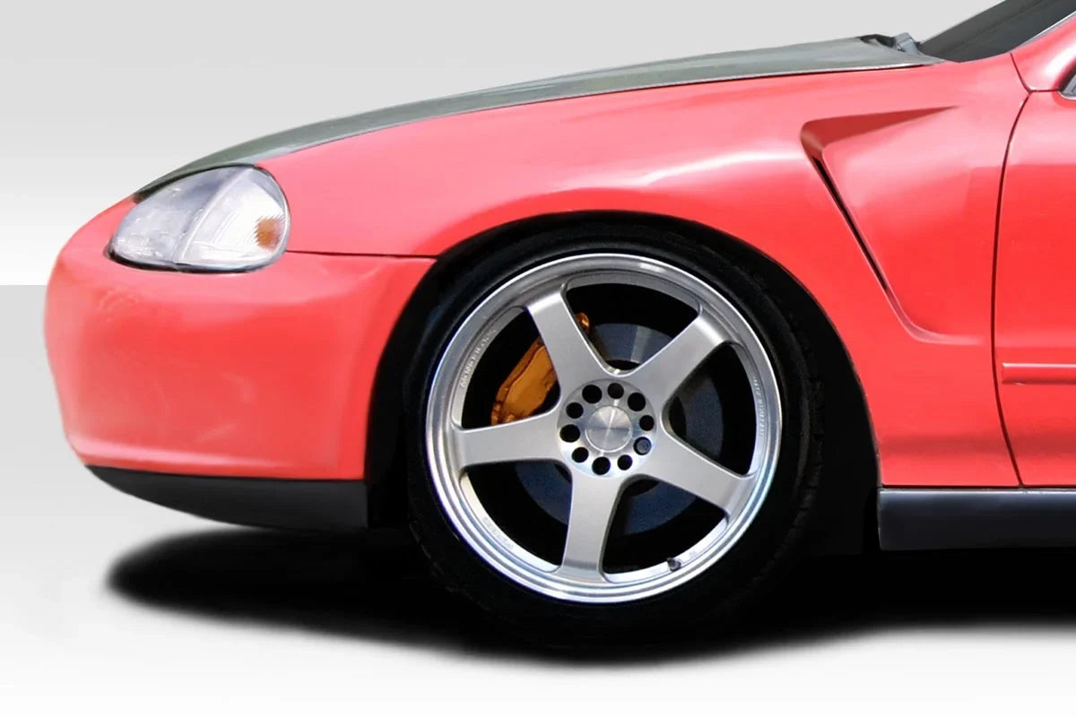 2 - Del Fenders 1993-1997 Honda Piece Duraflex F-1 Sol