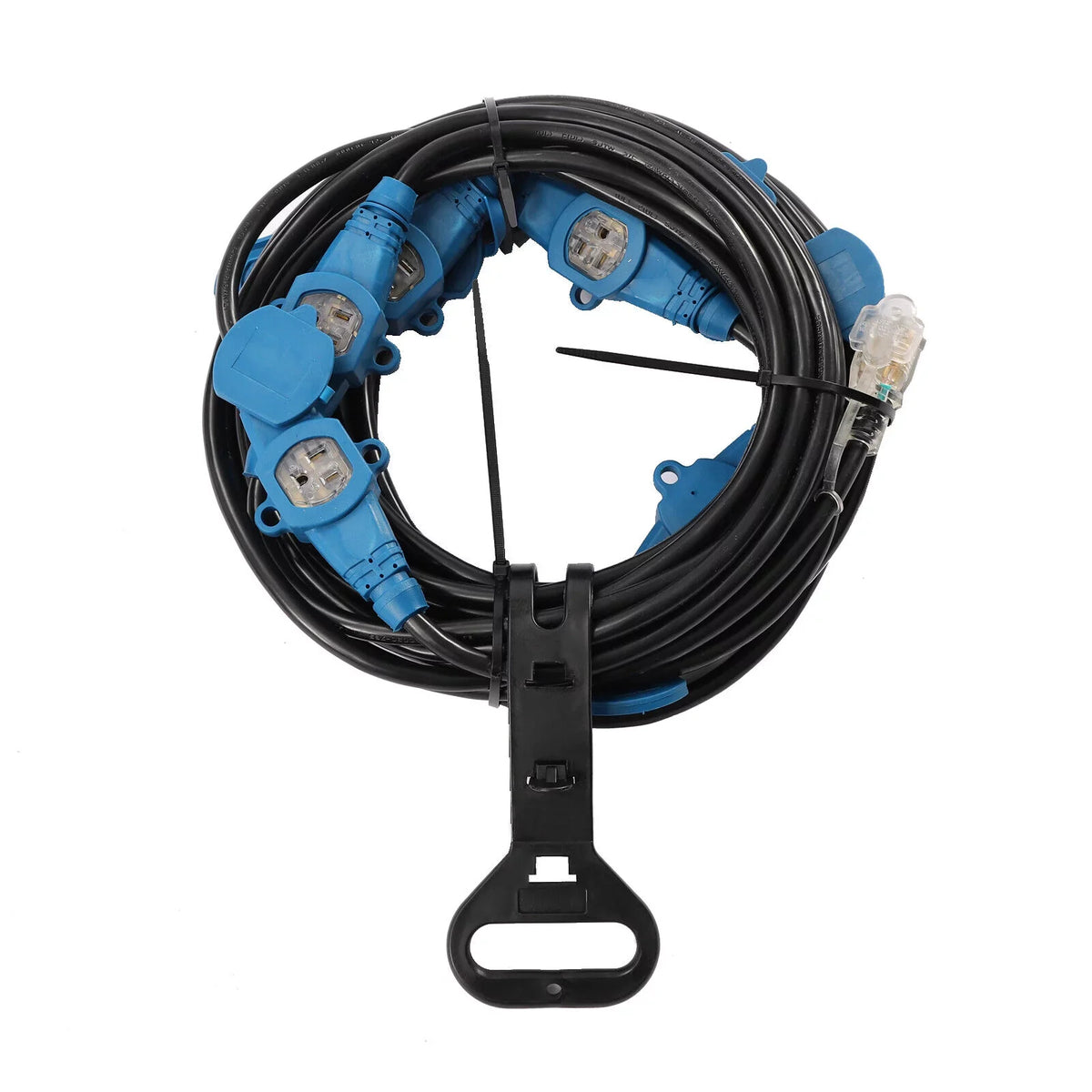 Outdoor 50 Extension 12 50FT Feet Power Outlet Cable Multiple Eleven Gauge Cord,