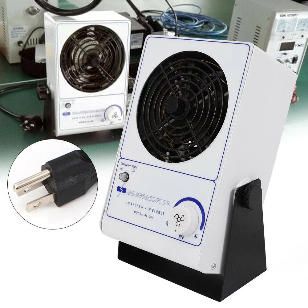 Blower Eliminating Electrostatic Electrostatic Oukaning Desktop Machine Air Ionizing