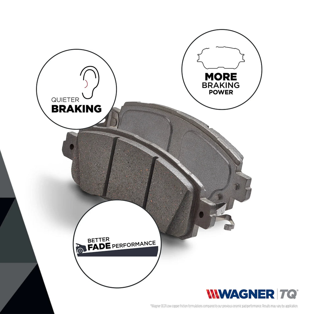 R-SPEC/3.8 Wagner Set HYUNDAI Fits COUPE ThermoQuiet COUPE Pad Ceramic Disc Brake HYUNDAI 3.8L, 3.8 select: 2011-2015 QC1050B GENESIS 2016 GENESIS ULTIMATE