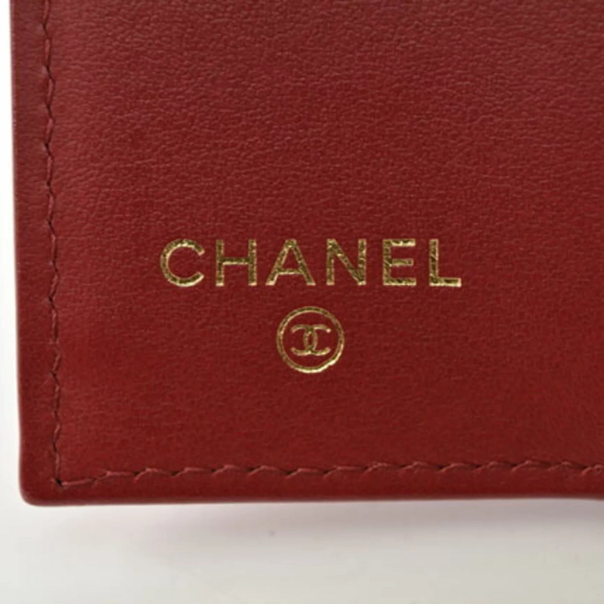 red skin Pre-Owned here (Like mark wallet caviar dark New)