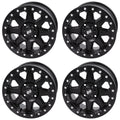 4/137 Lone + Pro Uinta 14X7 2.0 5.0 For Pack) Black Wheel Hd10 2021-2022 Matte Can-Am (4 Defender Tusk Beadlock Star
