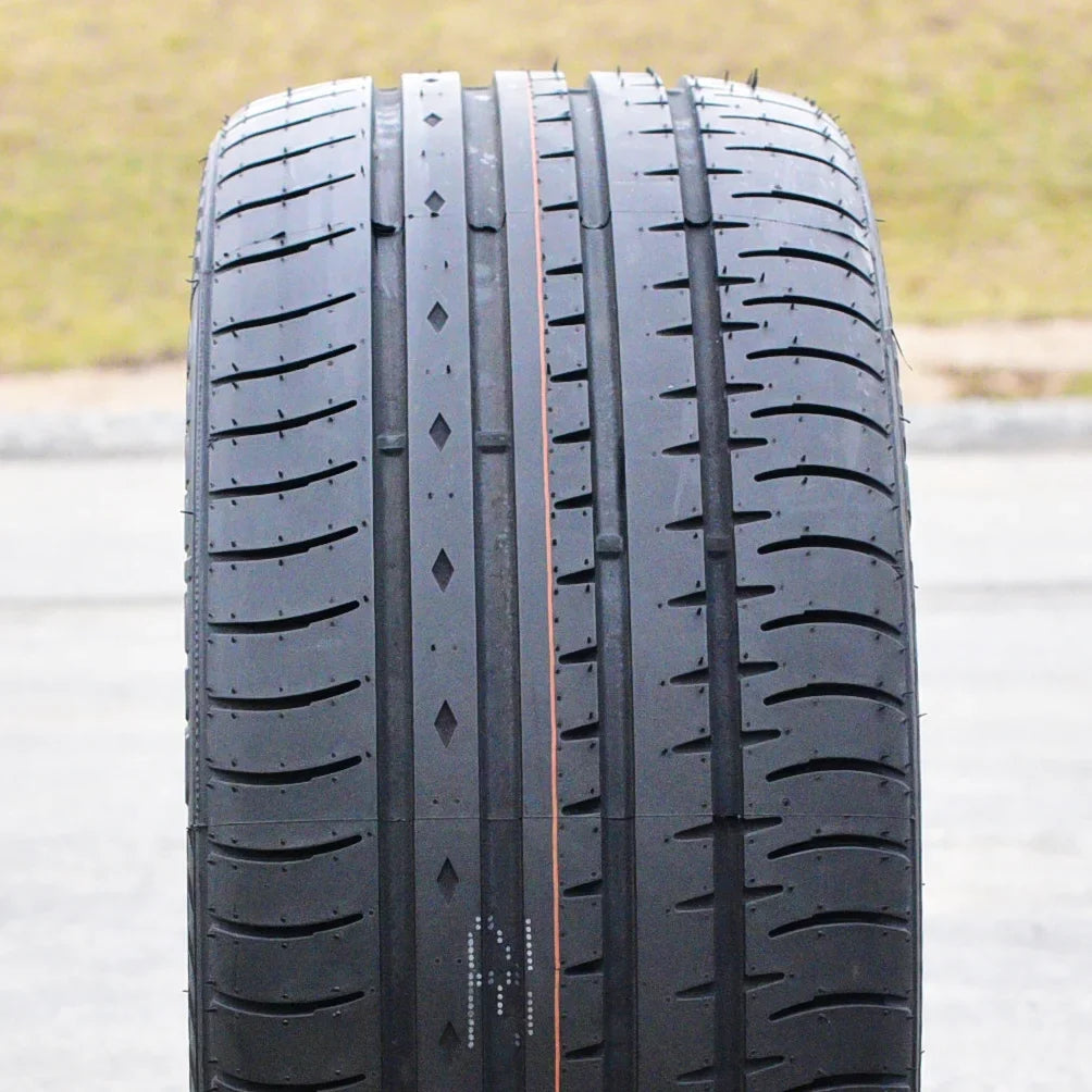 Tires 2005-13 255/45ZR18 Performance X-Runner, 2007-10 103Y Mustang 2 High A/S XL Accelera GT500 Pair Shelby Fits: 255/45R18 (TWO) of Phi Tacoma