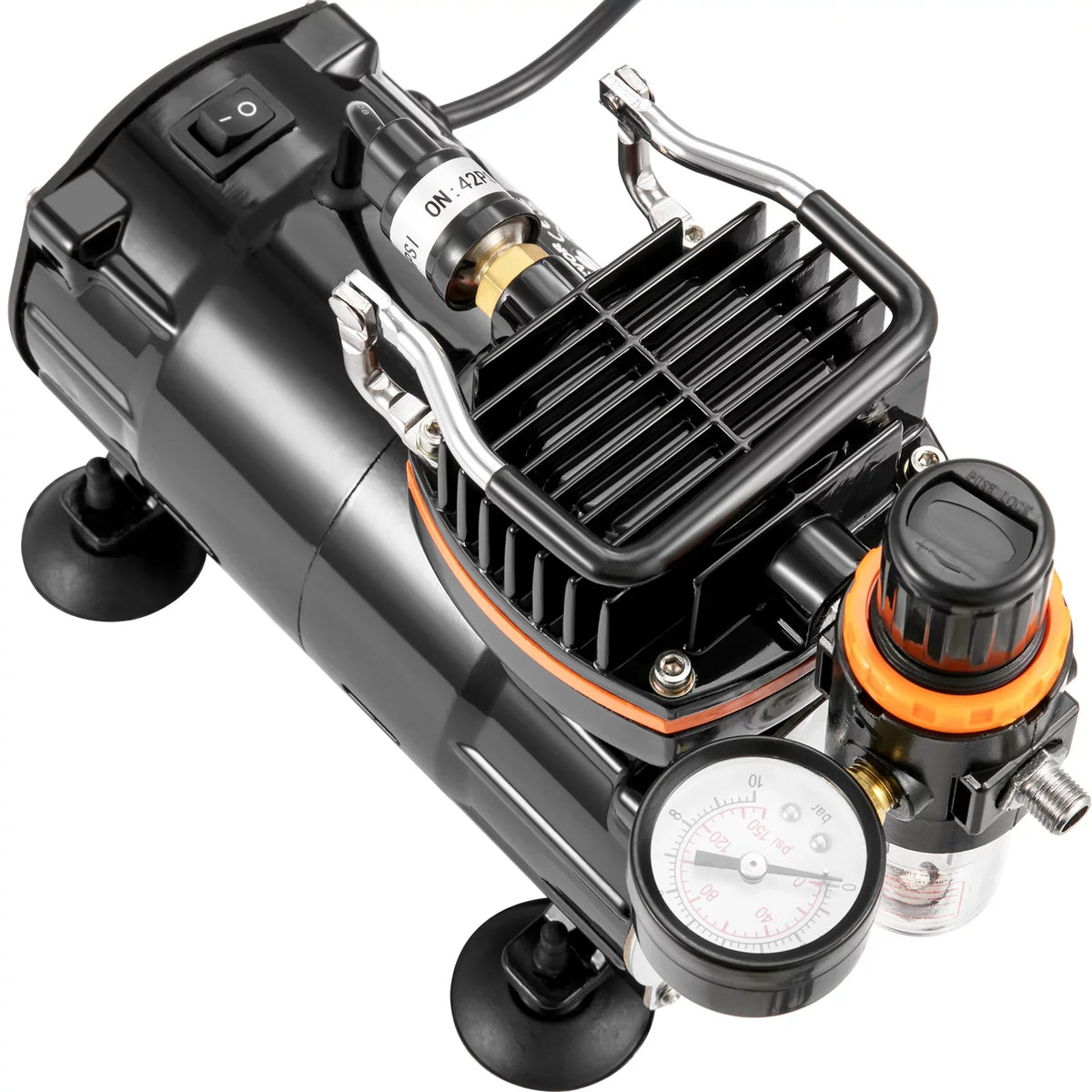 Kit System Nail with BENTISM Gravity Cookie Compressor, Art Airbrush Multi-purpose with Professional Feed Airbrushing Airbrush Tatto Dual-action Kit, Set Airbrushes,