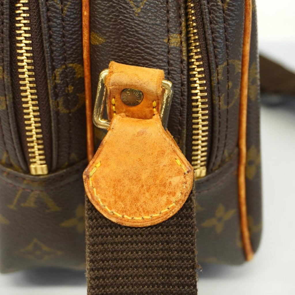 Shoulder M45254 (Good) Pre-Owned Reporter Ladies PM Brown Bag Monogram