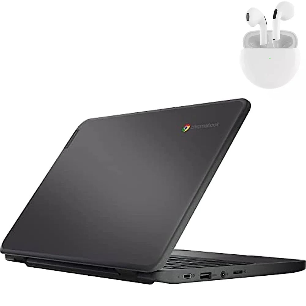 and (scratch PreOwned with 4GB Pro Earbuds 11.6" Windows RAM dent) 64GB Laptop 10 100e Processor SSD Wireless Lenovo