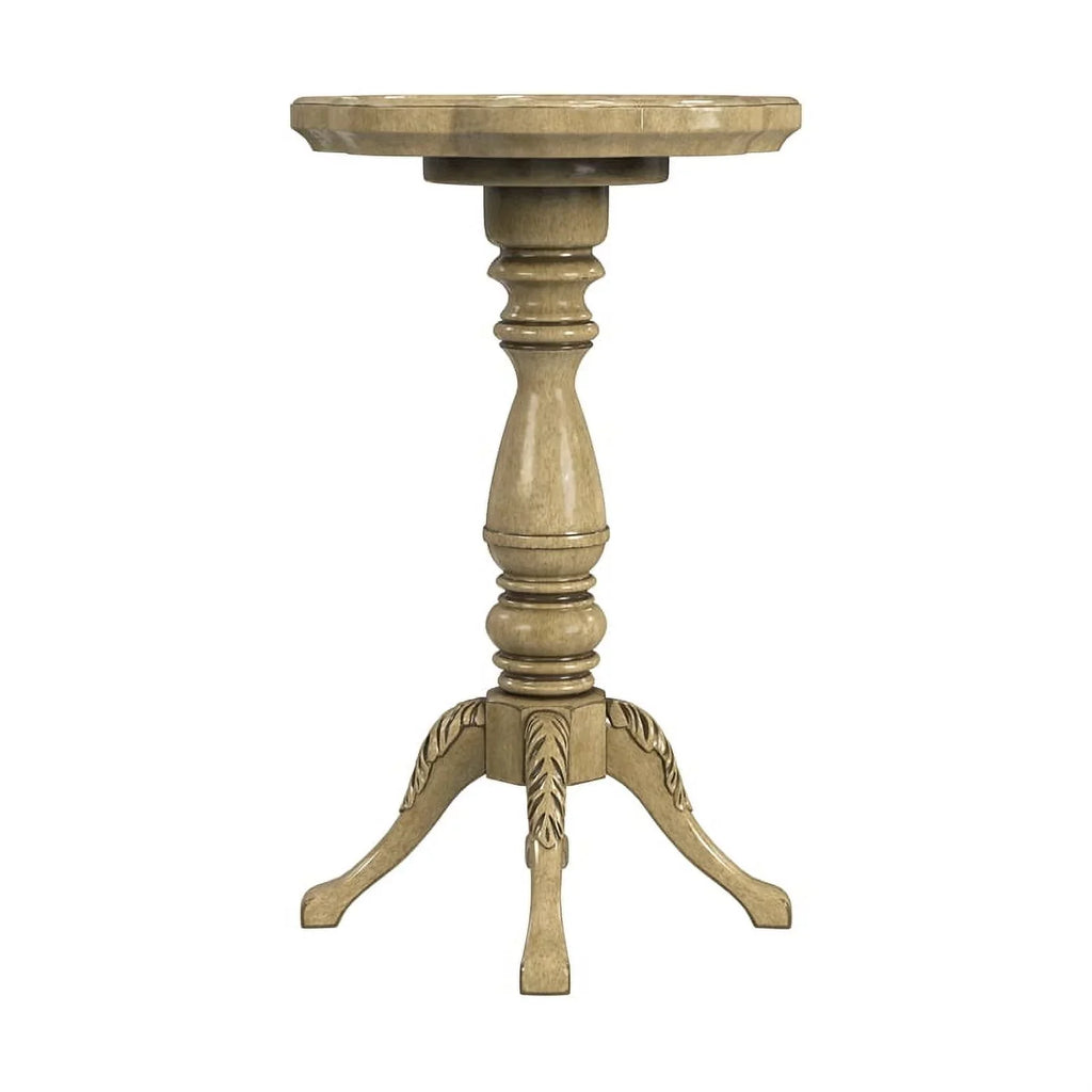 Whitman Accent Antique Scalloped Beige Butler Specialty Table Edge