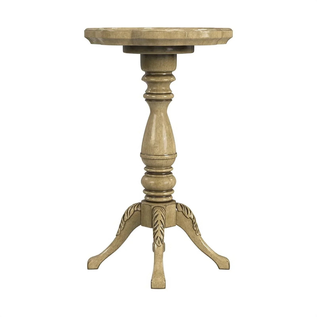 Whitman Accent Antique Scalloped Beige Butler Specialty Table Edge