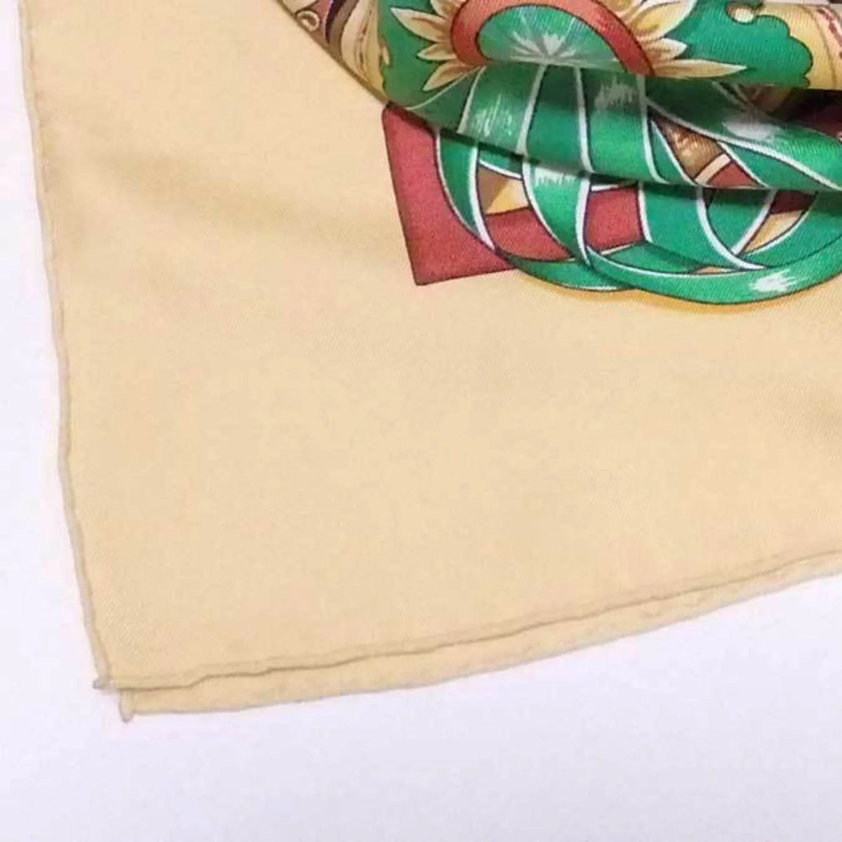 multicolor TRAIT Pre-Owned silk CHEVAIIX Carre (Good) Hermes 90 scarf DE ladies HERMES