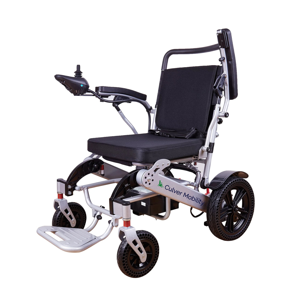 and Electric - Exclusive Alton 500W Lightweight Foldable Power 20 - - - miles SILVER Mobility 360lbs Wheelchairs