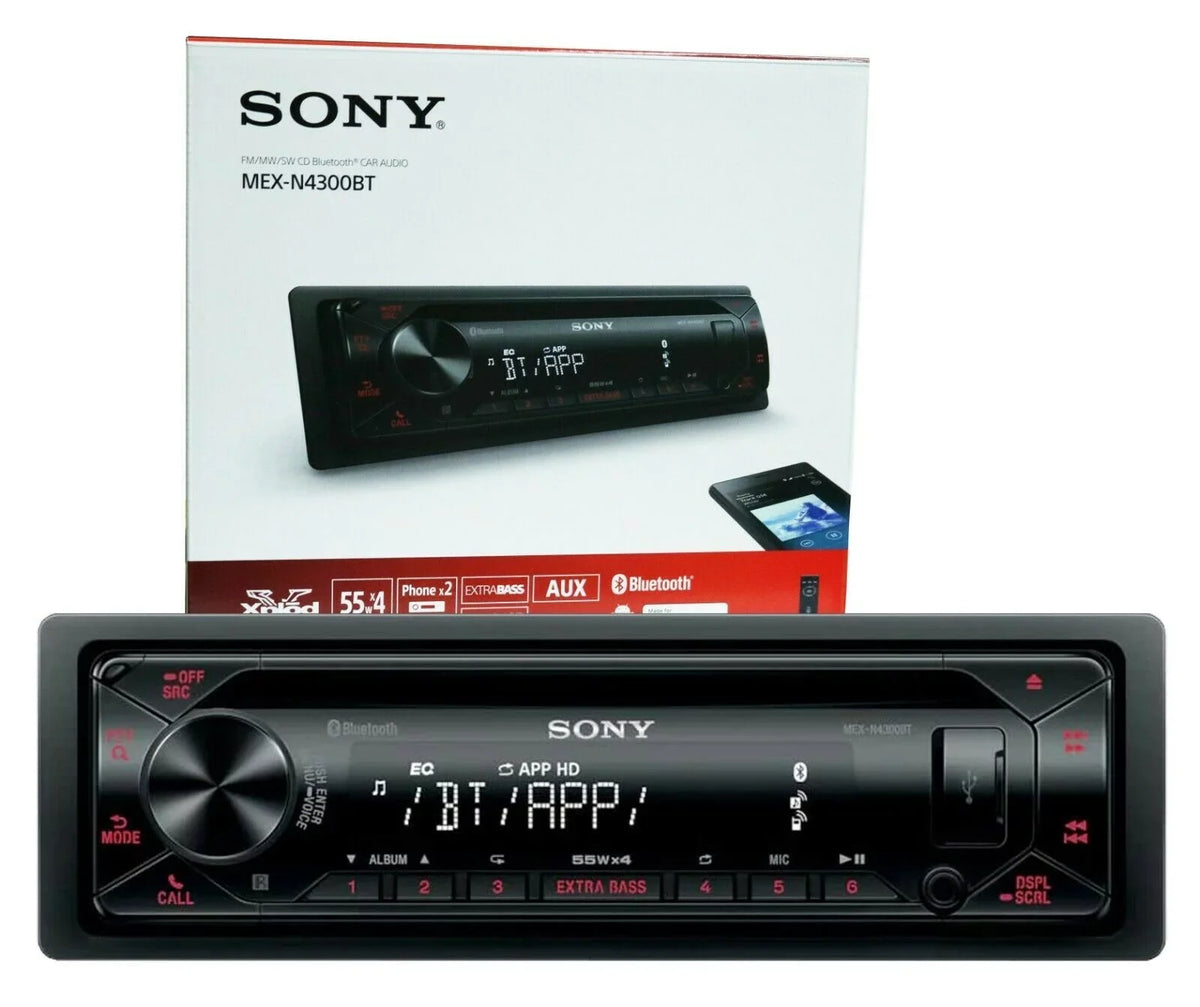with Receiver MEX-N4300BT / Audio / MW SW Car BLUETOOTH CD FM /