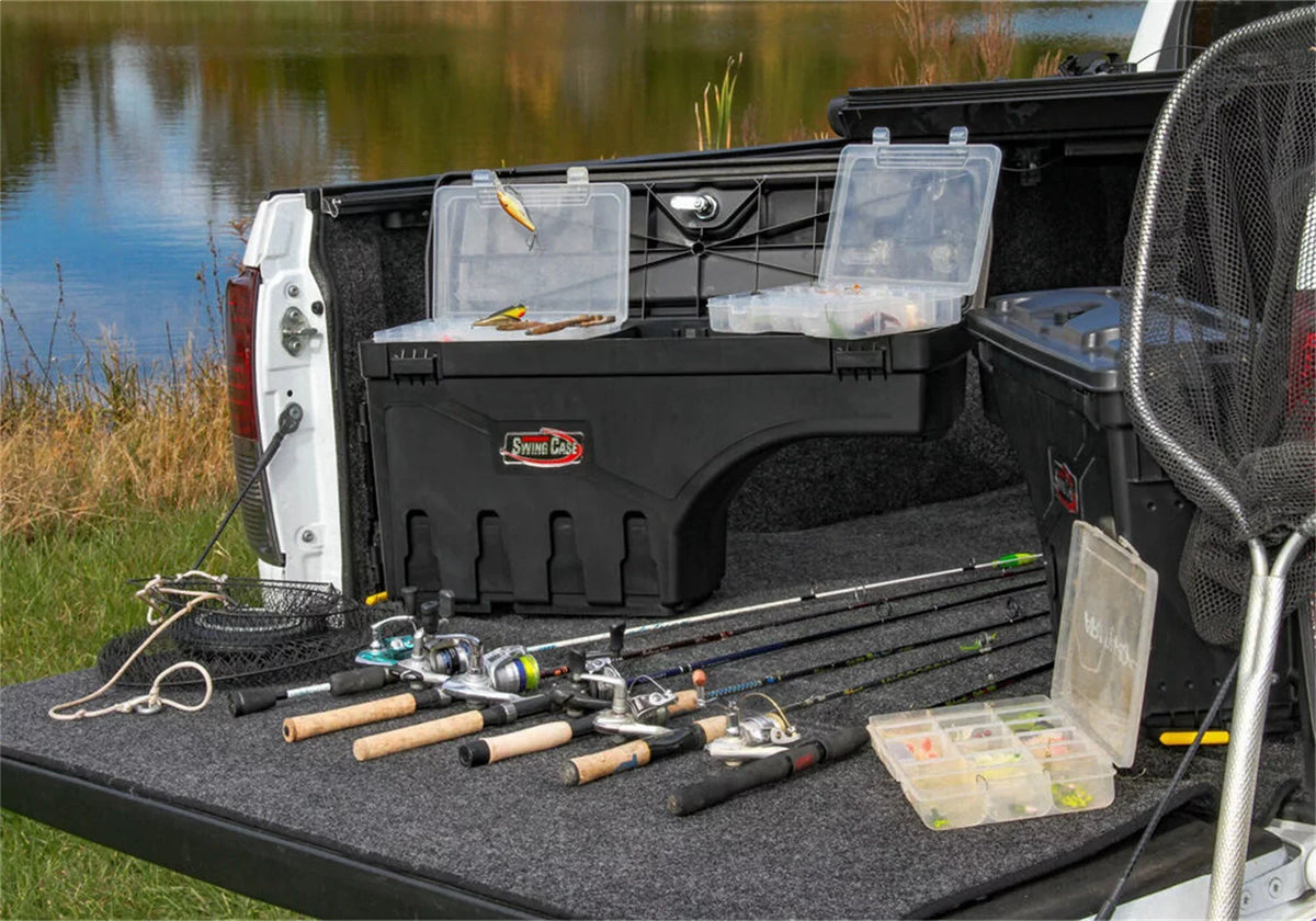 Frontier Fits Drivers Side | UnderCover RealTruck Truck 2022 Storage By 2023 - SwingCase SC503D Box | Nissan Bed