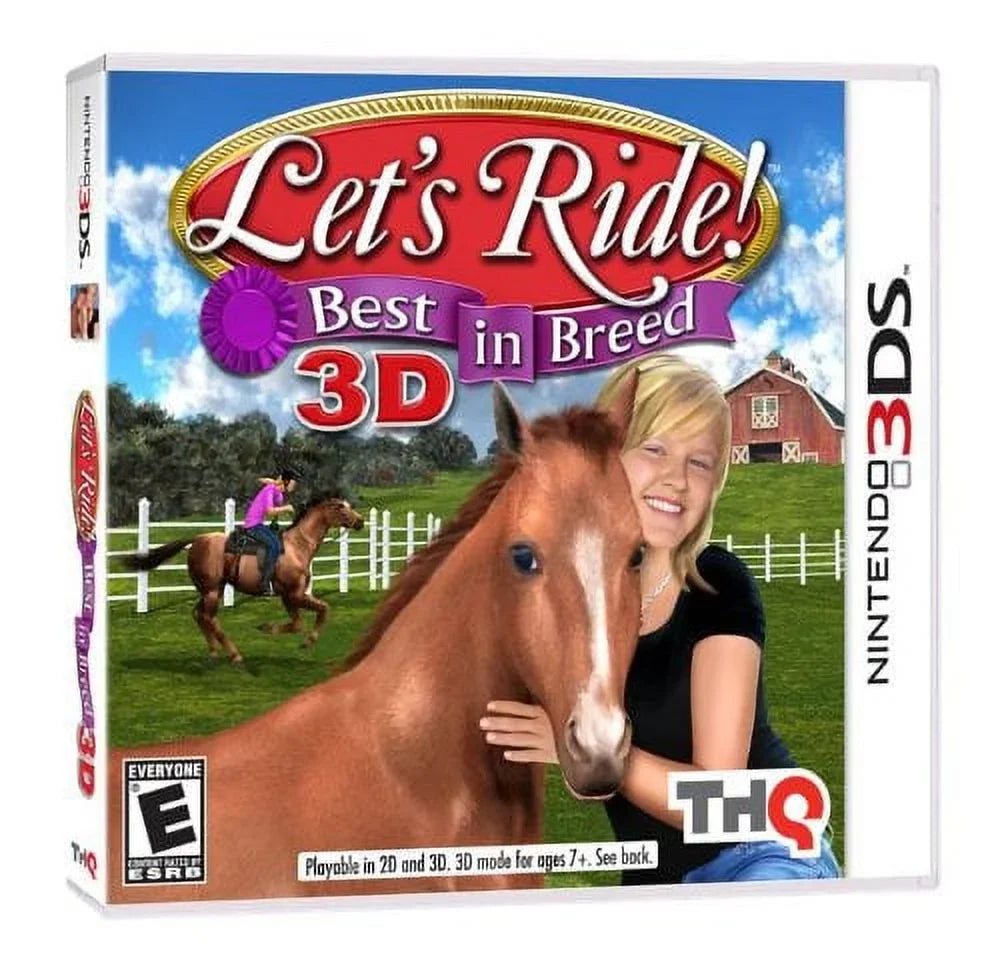 Best In Breed 3DS Nintendo Let's Ride: -