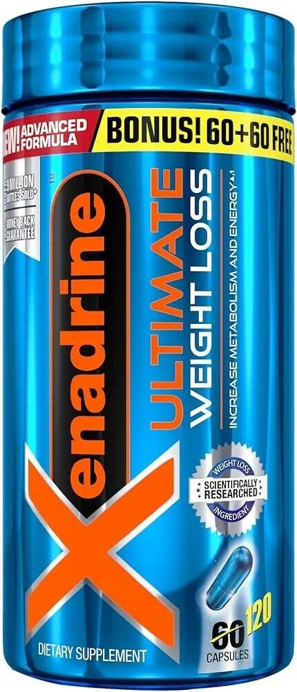 Supplement Capsules Loss Dietary Ultimate Xenadrine 120 Weight
