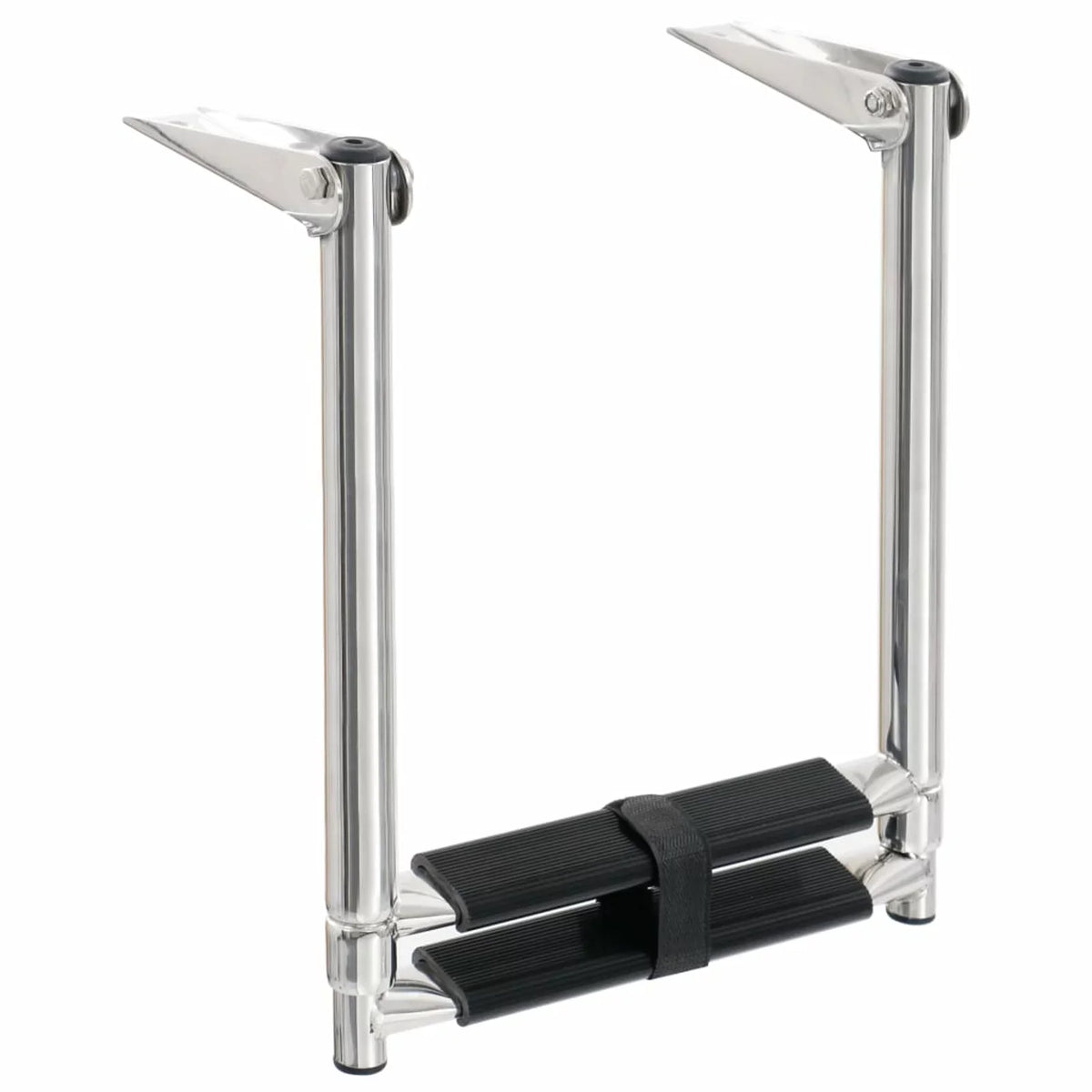 Stainless 2-step Carevas Folding Boarding Steel Ladder
