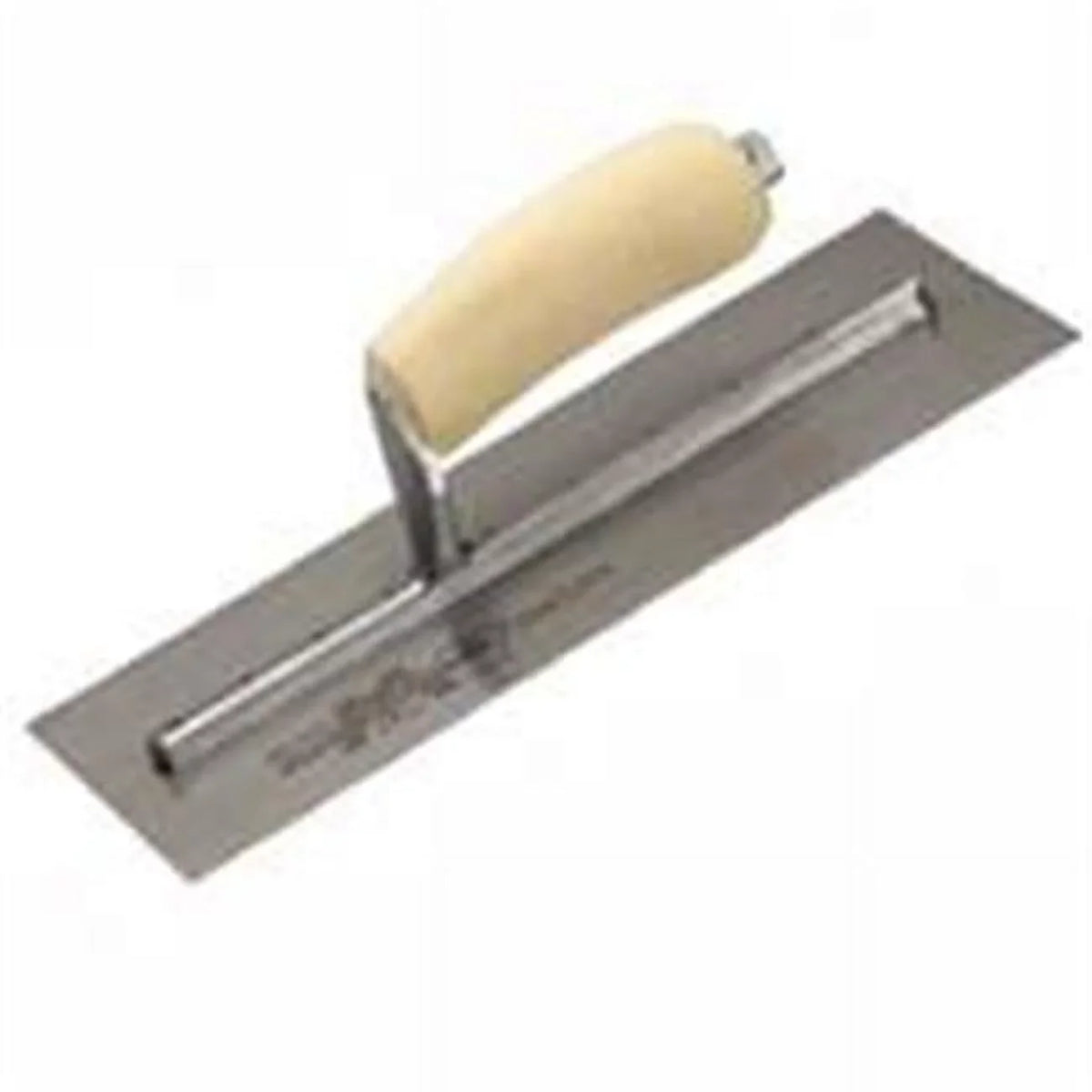 Handle with In. Marshalltown Finishing Curved In. High Wood x 4 18 Carbon Trowel Steel