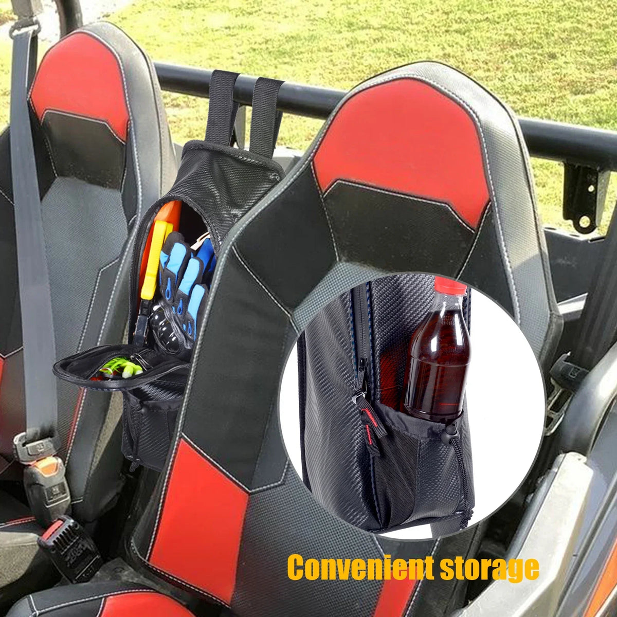 4010 Center 4000 Storage 1000 Kawasaki 2010-2022 Seat Universal Teryx Offroad Mule Accessories Bags Bag UTV KRX For