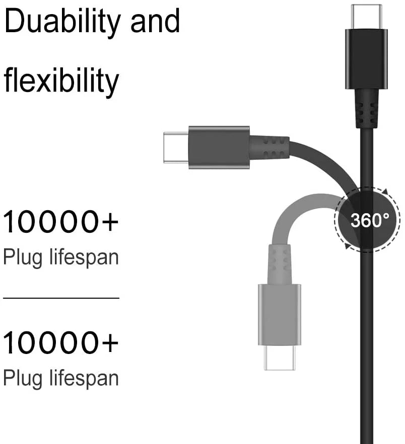 45W USB-C Glass 80VG Charger 910-13IKB for Yoga Lenovo Adapter