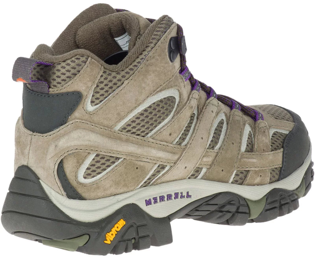 Hiking Merrell 9 Ventilator Mid Wide Olive, Moab Size Women's Shoes, 2