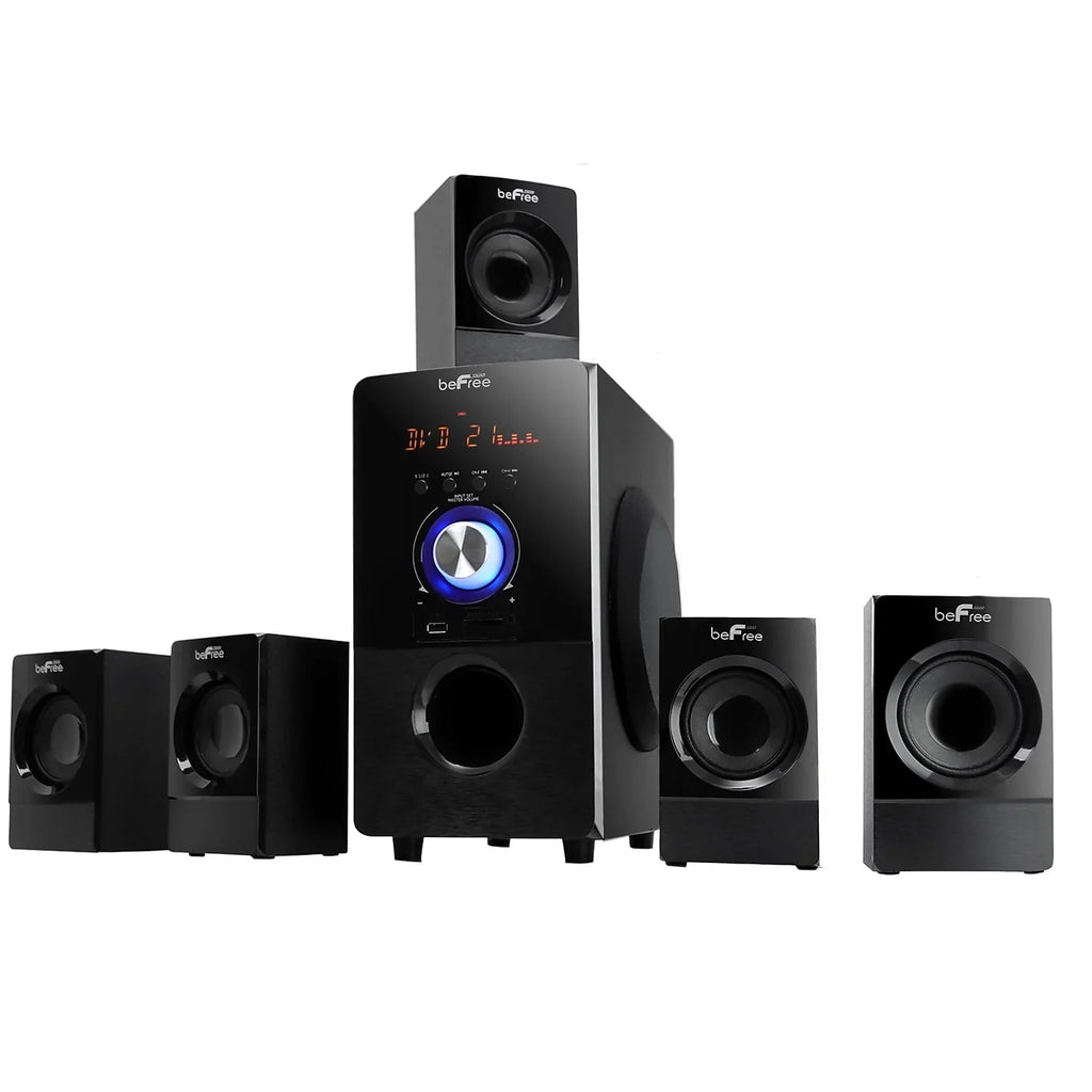 beFree 80 Channel (93695498M) 93695498M W Sound Sound Speaker Surround Black 5.1