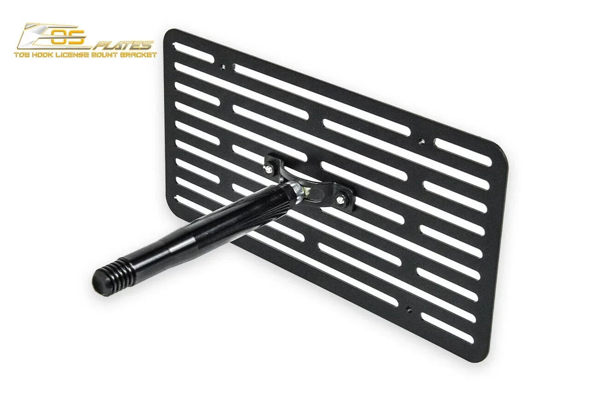 Store Tow Bumper Extreme Mini | Plate Mount Bracket Hook 2 Replacement Online Front EOS Version Relocator Cooper License Tow-119-V2 2014-Present for Plate