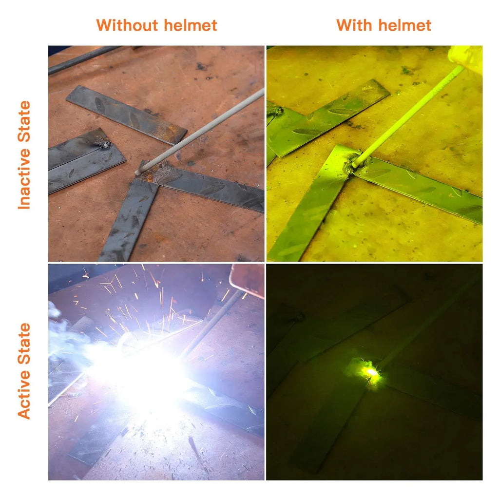 Grinding PAH04D Solar for MIG (1/1/1/1), TIG - Auto Replacement Shade Class Range 3/4-8/9-13, Darkening, NEW Power Helmet Full TACKLIFE Optical 6Pcs Lenses, Plasma Welding Feature MMA