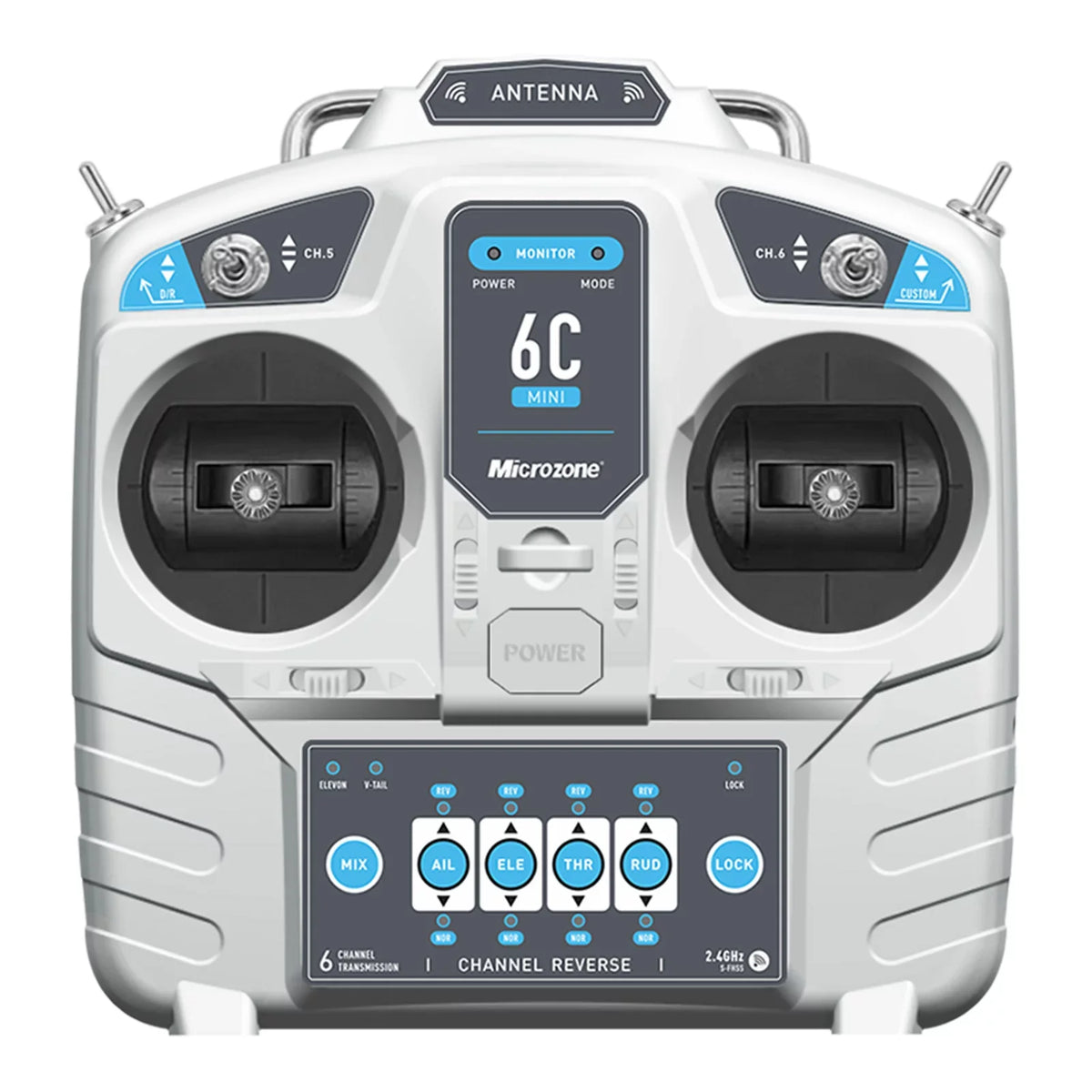 6CH Drone Controller Helicopter Remote RC for Mode Boat Car Airplane Multirotor Microzone 2