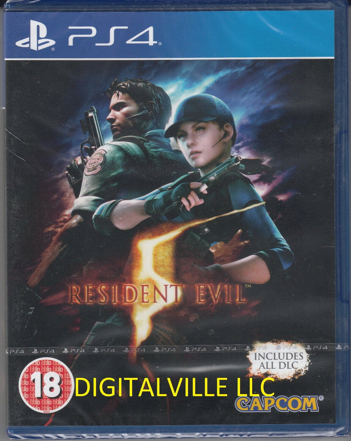 Resident PS4 HD Evil Brand Sealed factory 5 New