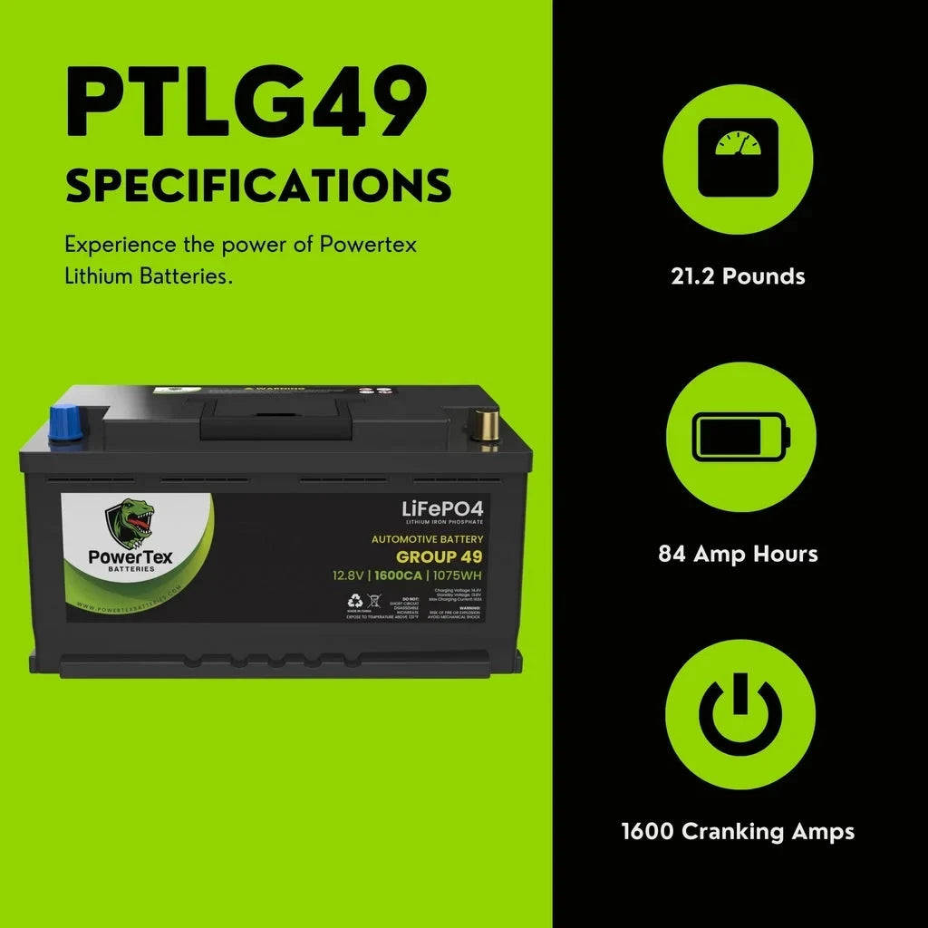 49 Car H8 Lithium Group 535i LiFePO4 2016 BCI Automotive / Battery Battery Replacement