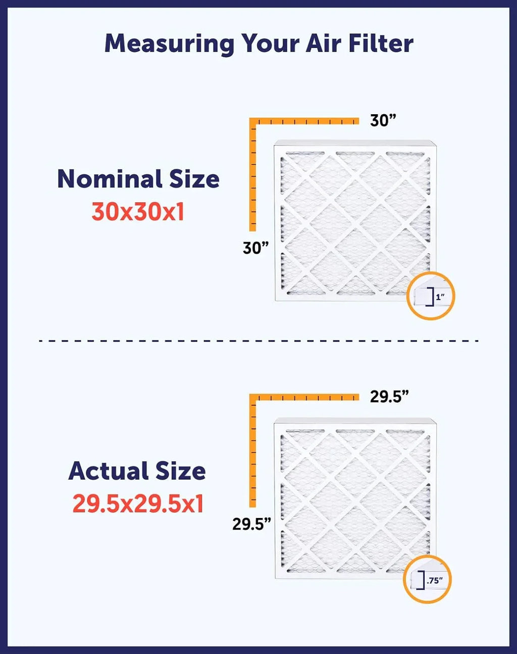 .75" MERV Furnace A/C Air 8 HVAC Filters | Pleated Size: 8 Filter Actual 4-PACK Filter x USA IN | x King | MADE 12.5 12.5x8x1a |