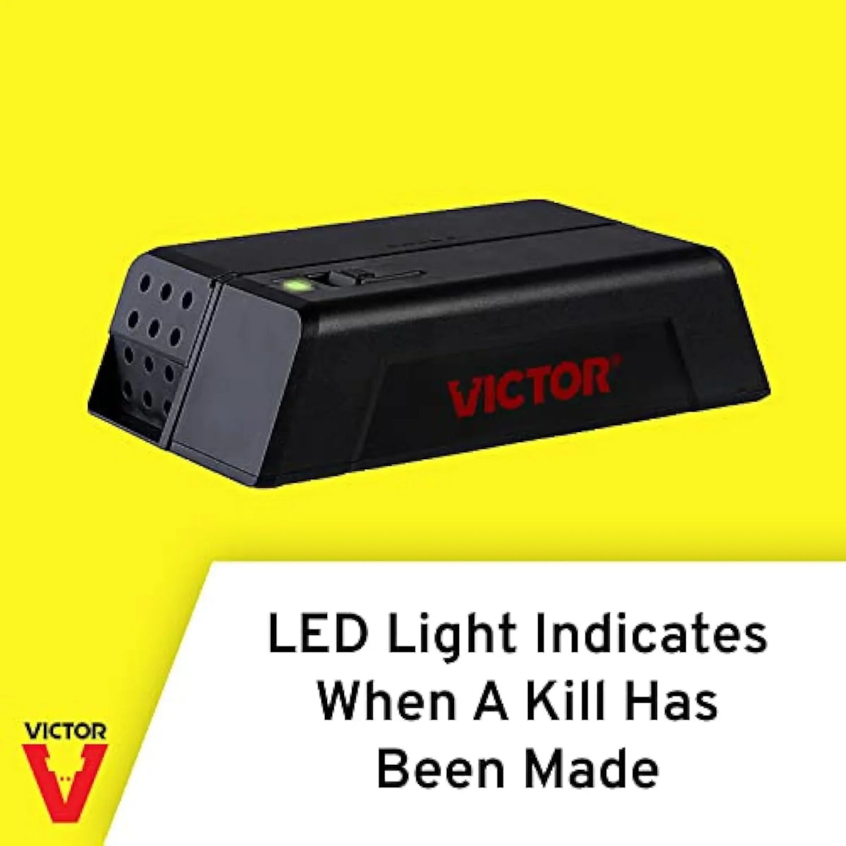 M250S No No Electronic Indoor Touch, Upgraded - 1 Trap See Victor Mouse Trap,Black