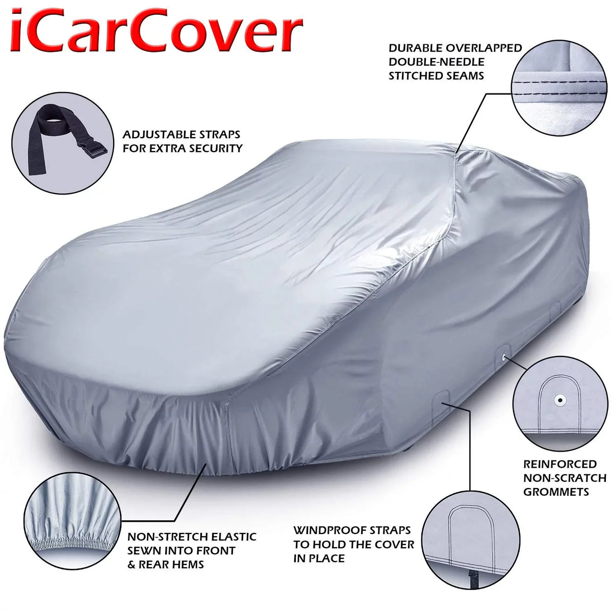 Cooper [Mini Waterproof Car Fits: Cover All-Weather Custom 2011-2016 Roadster]