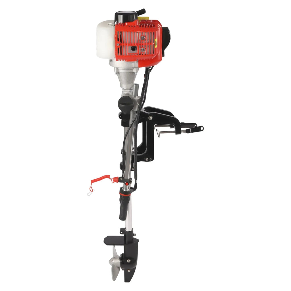 2.3HP Marine Boat Outboard Air Yachts Stroke Inflatable Motor 2 YIYIBYUS Engine Fishing Boats for System with Cooling