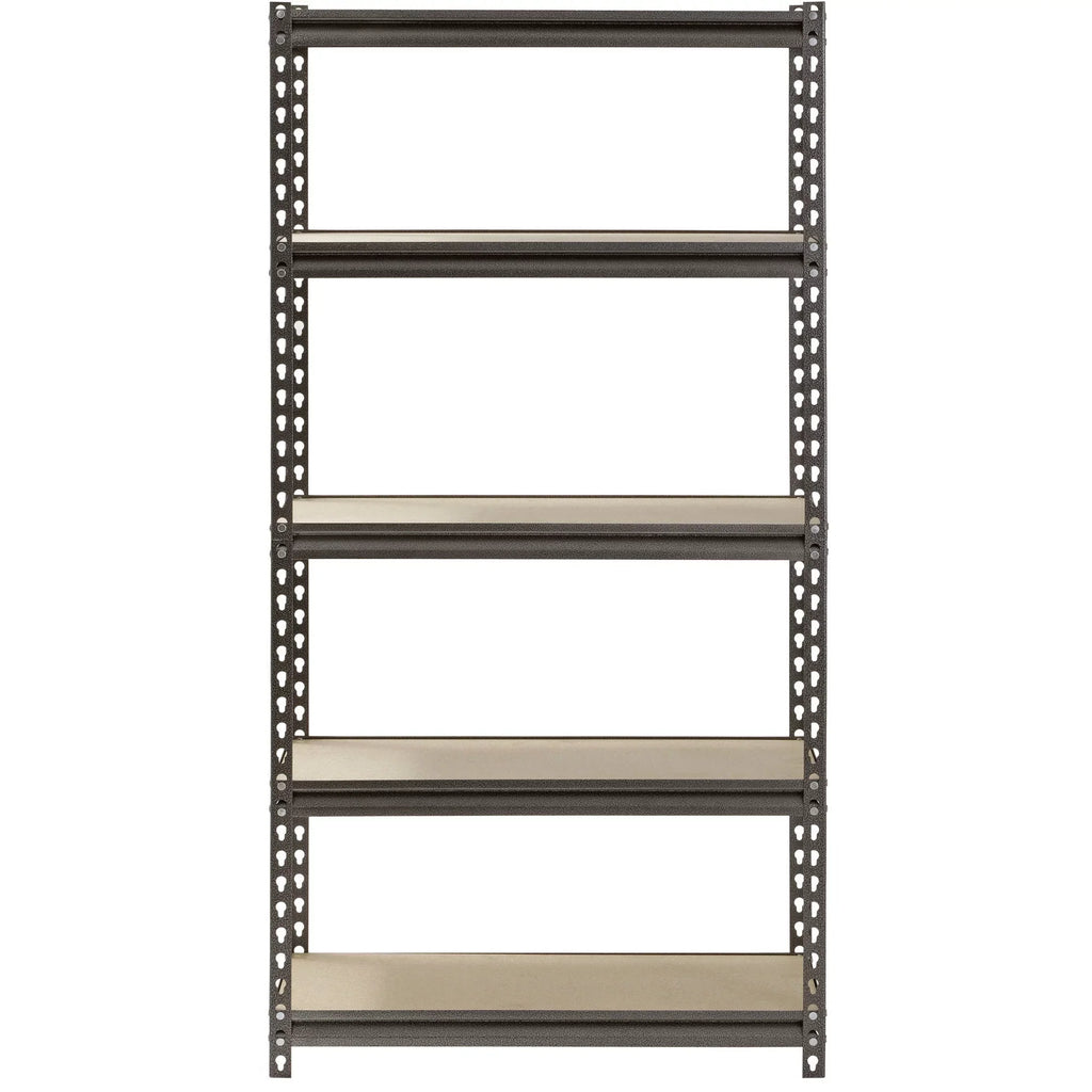 x Shelf; Muscle x 60"H Silver Rack per 5-Shelf 500 Steel lbs. Shelves, 12"D Capacity 30"W Freestanding