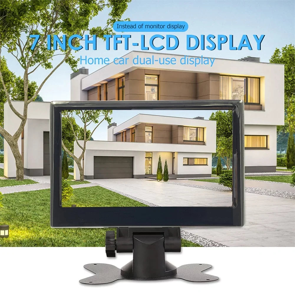 Reversing Gerich Tractor Rear Backup Camera and Kit Lorry LCD 7\\\" IR View Monitor Truck