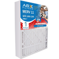FC100A1037 1000, 1200 Premium Filter AIRX Made Air 7 FILTERS 11 Honeywell 1 20x25x5 USA to FPR MPR Comparable by MERV Filter with Single Compatible WICKED & CLEAN 20x25x5 Furnace MPR AIR. Filter