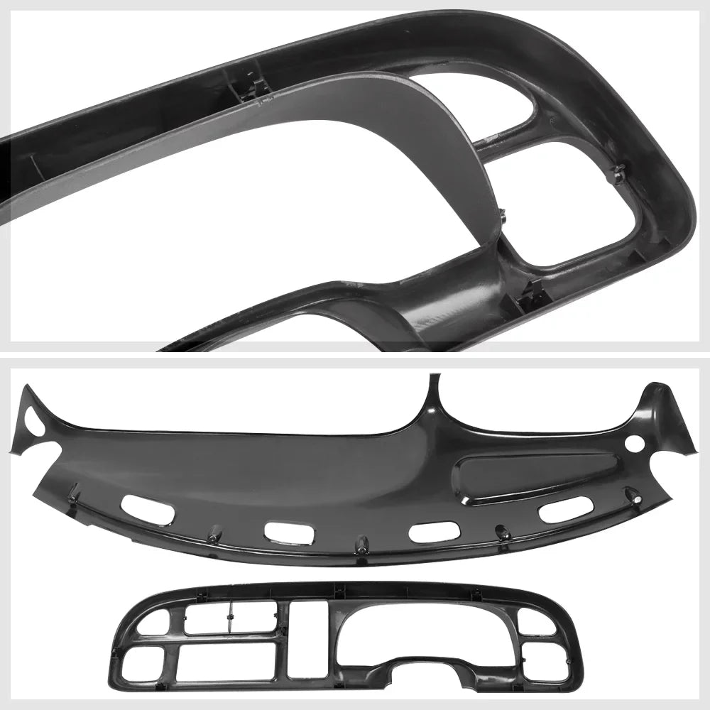 Fits for Cover Grey Bezel Overlay+Instrument DODGE 1500, 98-02 Bezel RAM Dash select: RAM Dodge Kit DODGE 1998-2001 Cap Board Ram 1998-2002 2500