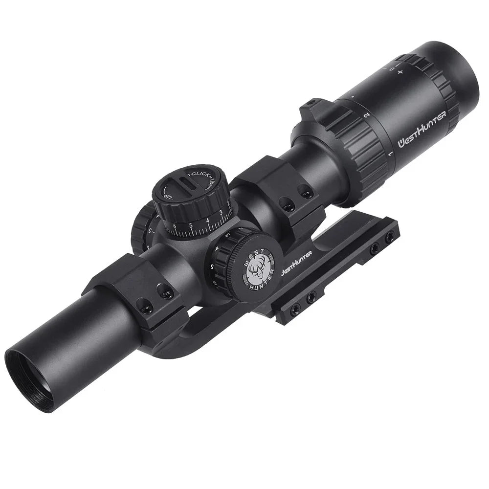 1-5X24 Illuminated HD-S Scope, Mount One Sights, Compact WESTHUNTER IR Piece Reticle