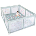 Pull with Two Playpen Nordmiex Baby Yard Rings, 59*70*27 Baby Safety for Play inch
