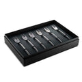 of 6 Fork Due Oro Pack Nero Cake -
