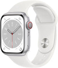 Aluminum White Series Watch Band (Refurbished) Sport - MP4E3LL/A Restored Gen Cell 8 8 White 41mm